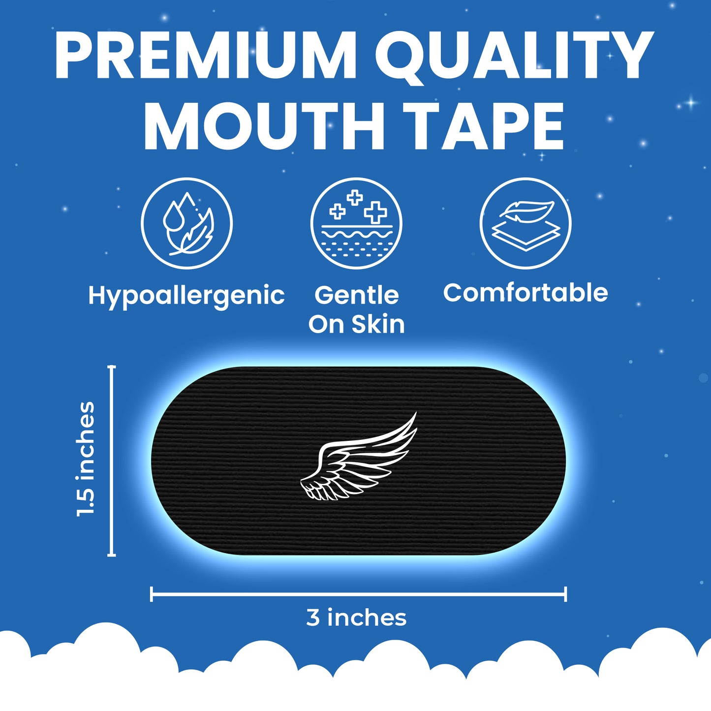 Visionfull Mouth Tape 2+1 Offer (90 Days Supply)